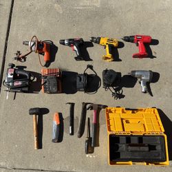 Tools/ Drills/impact/ Charger Misc