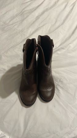 Cat& Jack Brown Cowboy Boots