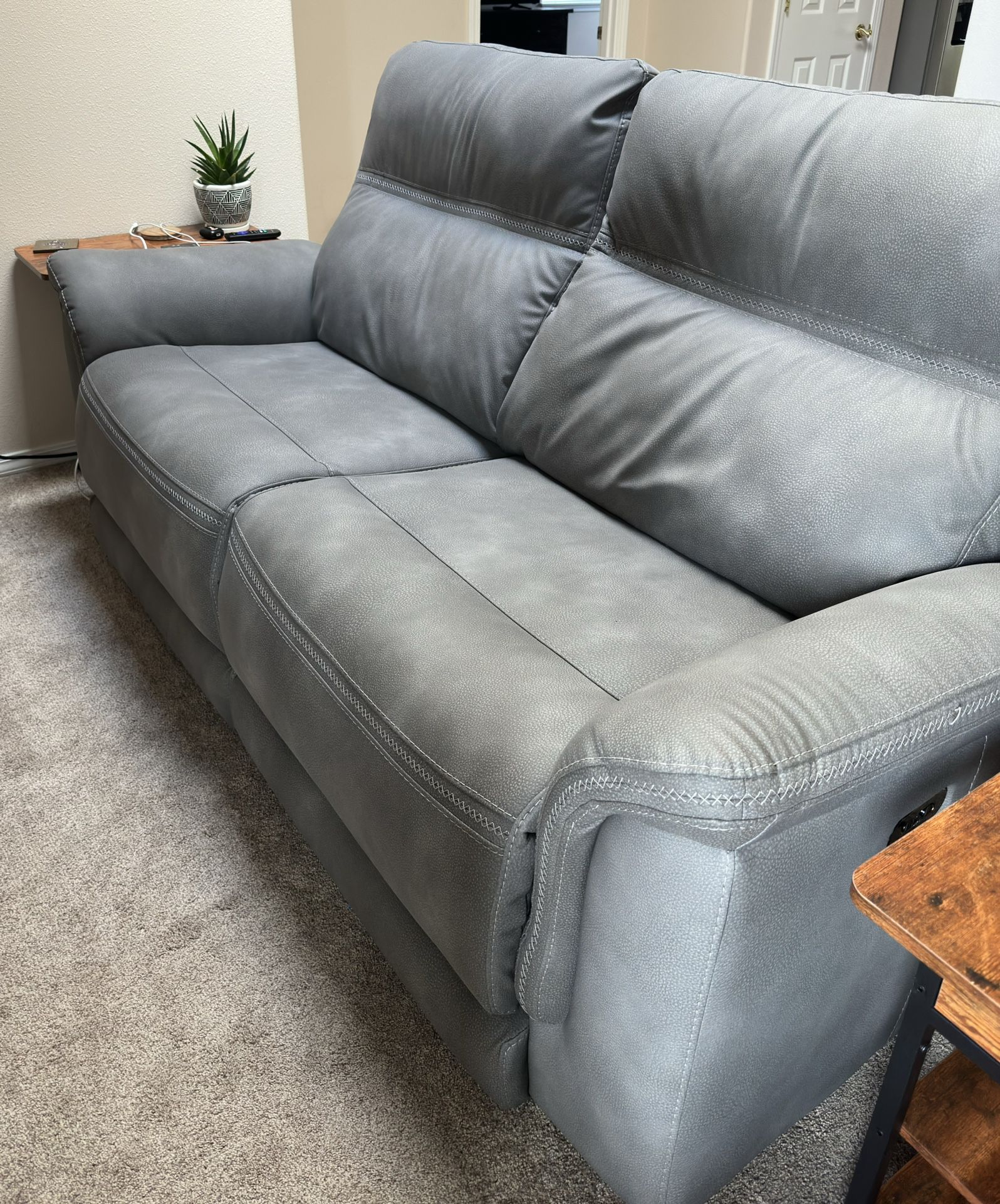 Reclining Couch And Chair Set