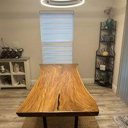 Live Edge Wood! Custom Made- Please Read Description!