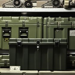 MILITARY TACTICAL PELICAN HARDIGG TL500I STORAGE CASE