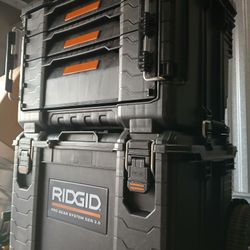 Ridgid  Tool Box With Wheel 🛞 