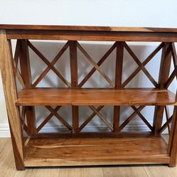 Bookshelf / entry shelf / shoe storage