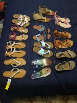 Girls sandals and flats