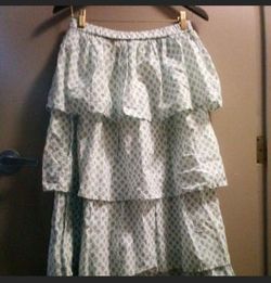 And Now This Ruffled Skirt