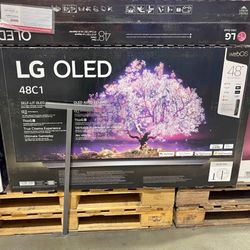 48” LG OLED C1 4K Smart Tv 120 Hertz