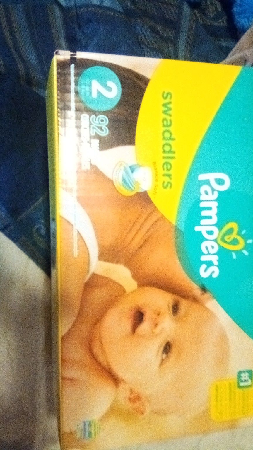 Pampers swaddlers size NEWBORN