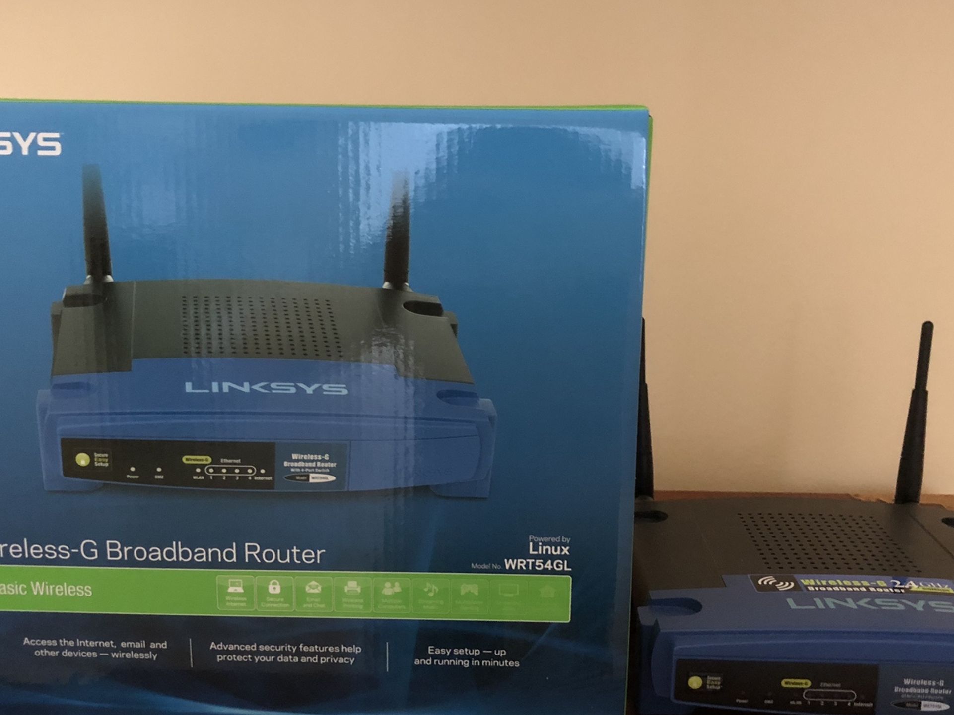 Linksys wireless – G broadband router