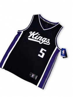 Original Fanatics De’Aaron Fox Sacramento Kings jersey in black