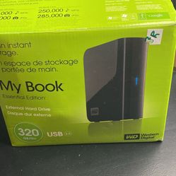 Western Digital My Book Essential 1 TB USB 2.0 Desktop External Hard Drive