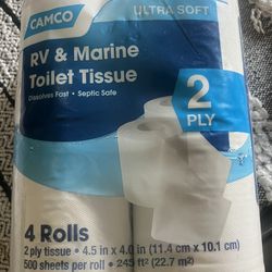 Brand New Camco RV & Marine Toilet Paper