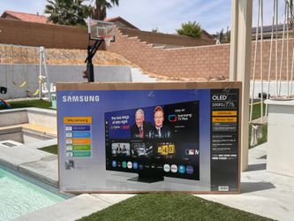 77S90F 77” Samsung smart 4k oled hdr tv