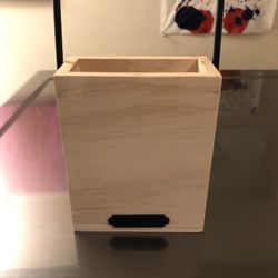 Hearth And Hand By Magnolia Wood And Metal Pencil/ Pen Caddie/ Read Description For Additional Information 