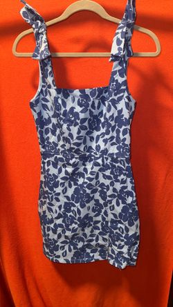 Blue Denim Summer Dress 