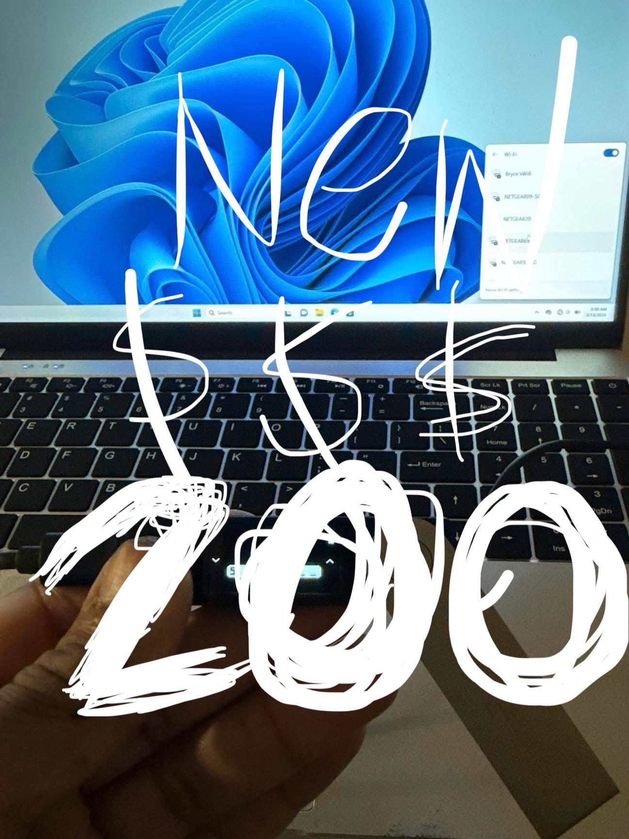 16” laptop 1TB 4K HDMI