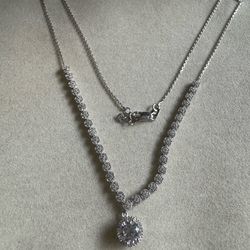 FREE earrings w/Sterling Silver Necklace