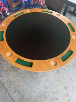 Poker table