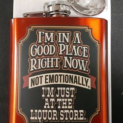 NEW! 7oz    FLASK 🥃🍾