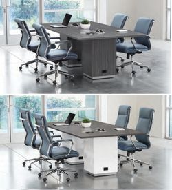 Tables Tuxedo Two-Tone Conference Tables – Modern Office Collection