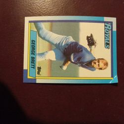 Baseball Card George Brett