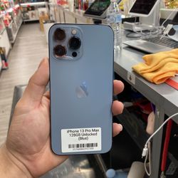 iPhone 13 Pro Max 128GB Unlocked Desbloqueado Para Cualquier Compańia Get Now 