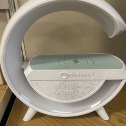Speaker & Wireless Phone Charger (G Shape)