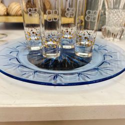 Baileys Irish Cream Glassware Set – 6 pcs 🍀 Vintage official Baileys promotional glass set – perfec