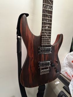 Schecter c1 Exotic Ebony