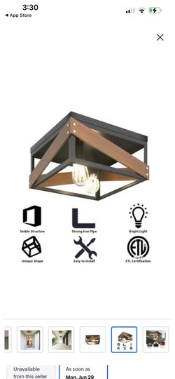 New light fixture