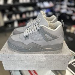 Jordan 4 “Wet Cement” Size 10.5