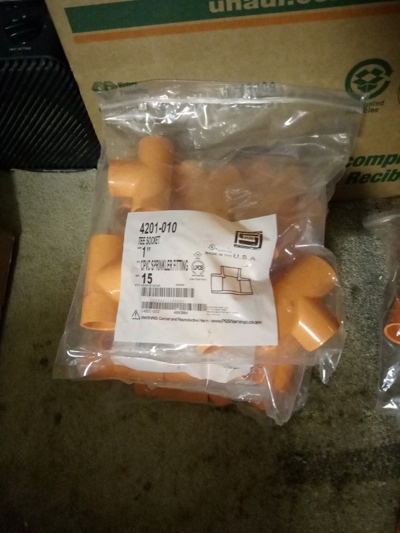 Residential Sprinkler Fittings $ Heads