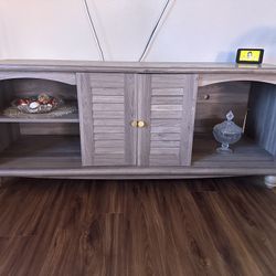 Wooden TV Credenza