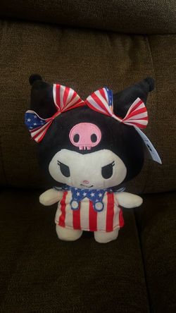 Sanrio 4th of July “Kuromi” plushie new