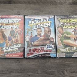 The Biggest Loser - Last Chance Workout Bundle - 3 Brand New DVDs 