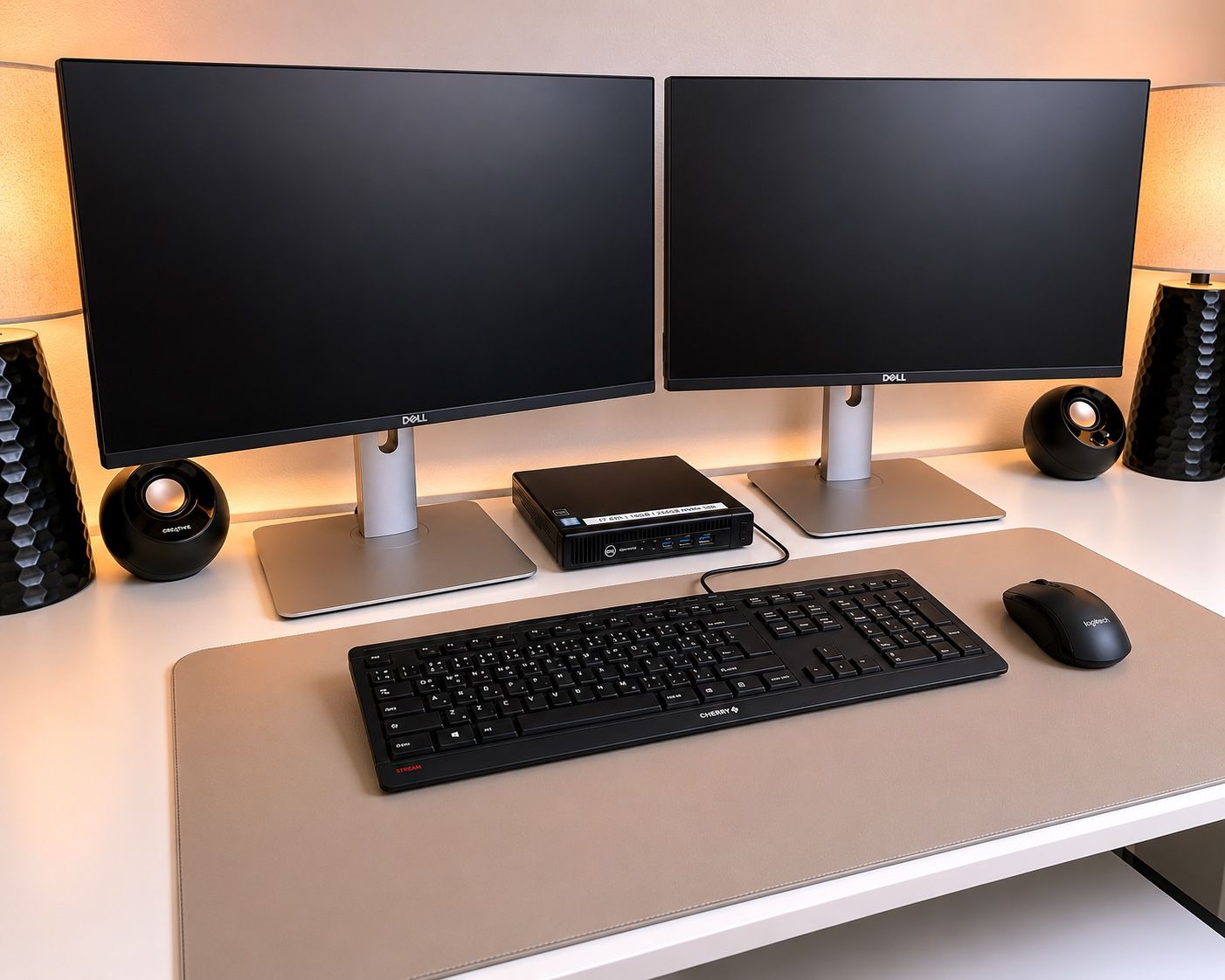 🔥Clean Work From Home Setup🔥