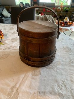 Antique Sewing Box