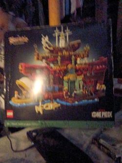 Legos. One piece The Baratie floating restaurant