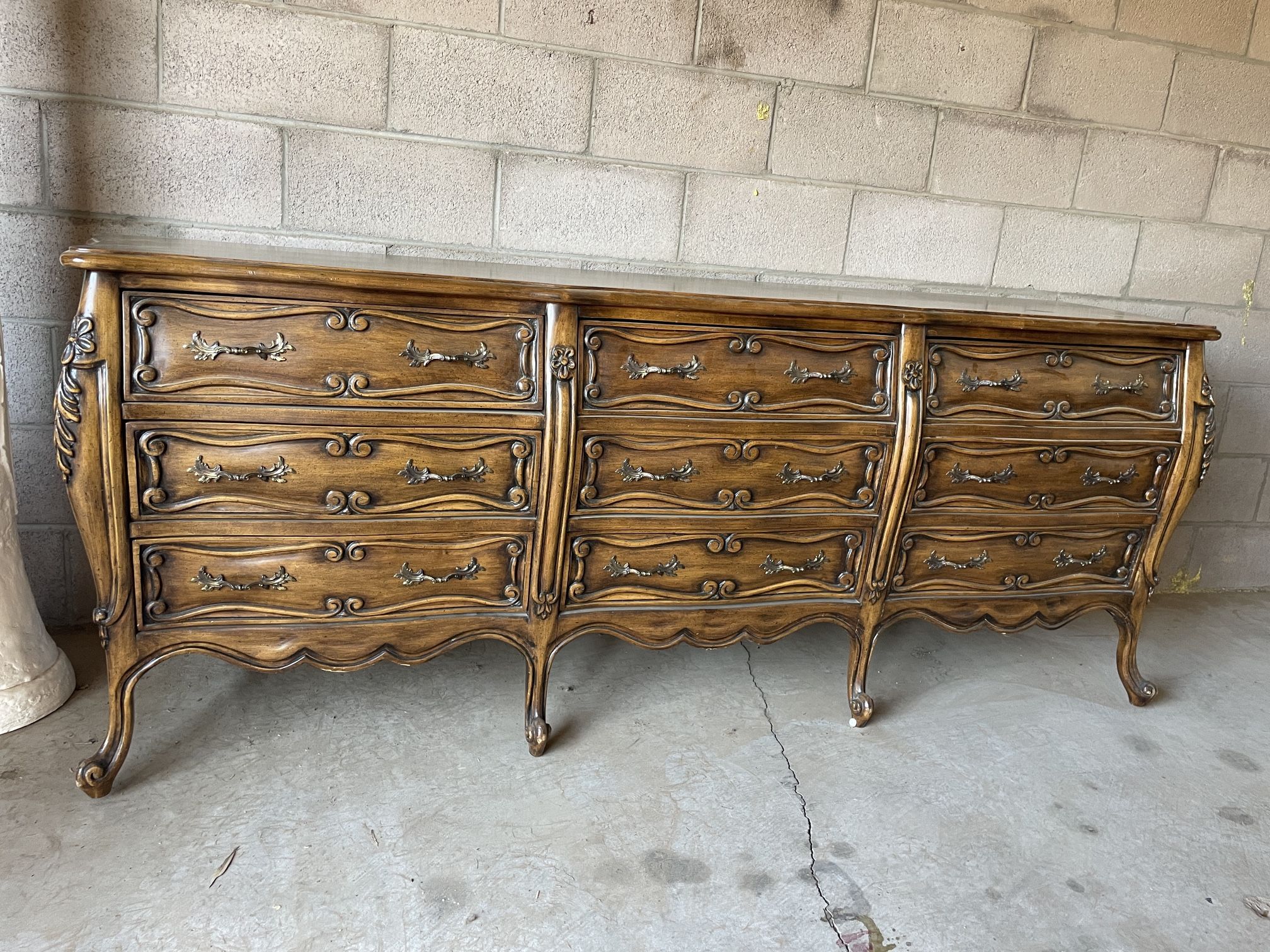 Custom Fremarc Design Country French Carved Chest Of Drawers Dresser -Free Delivery