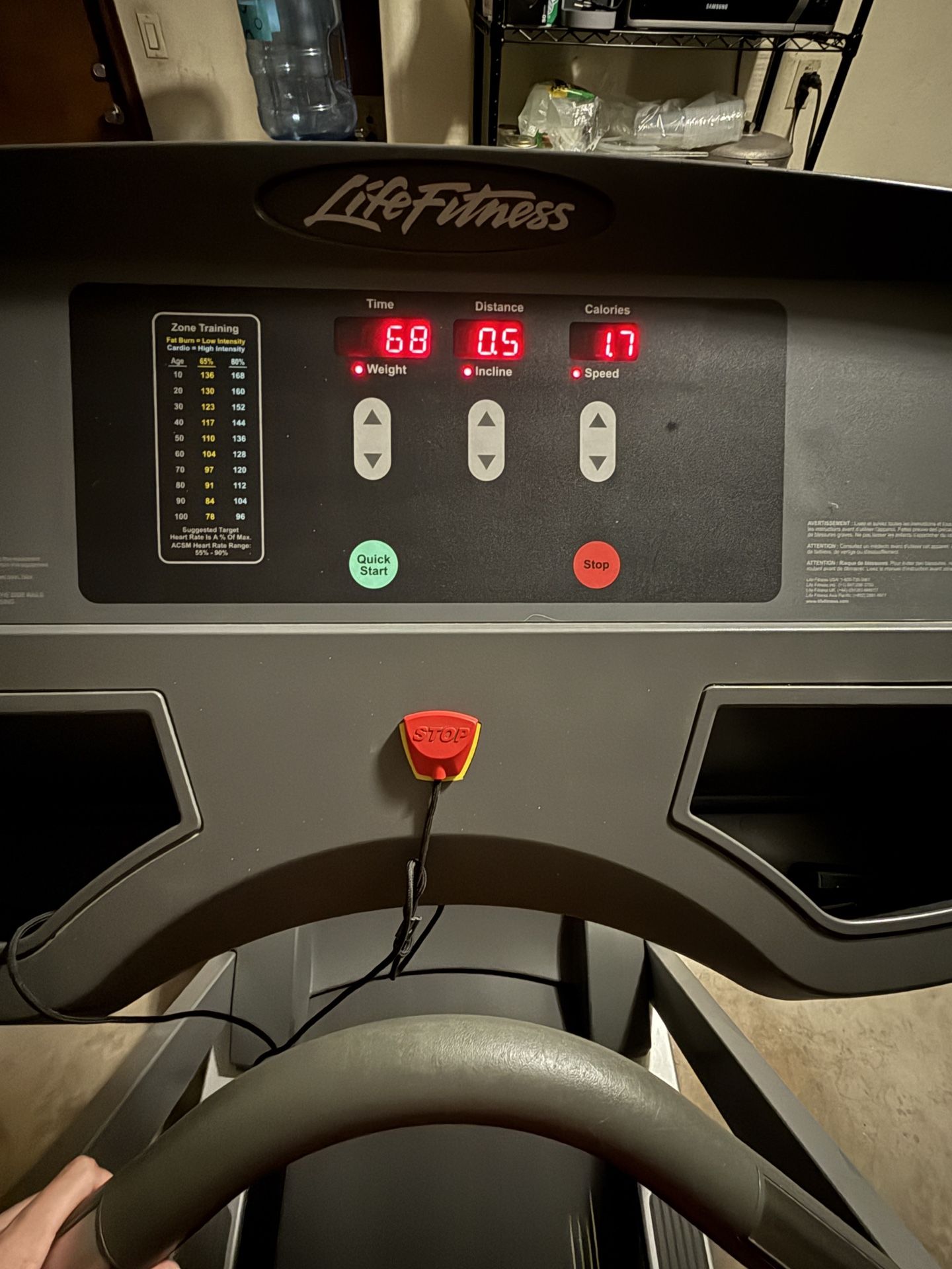 Life Fitness 90T Treadmill