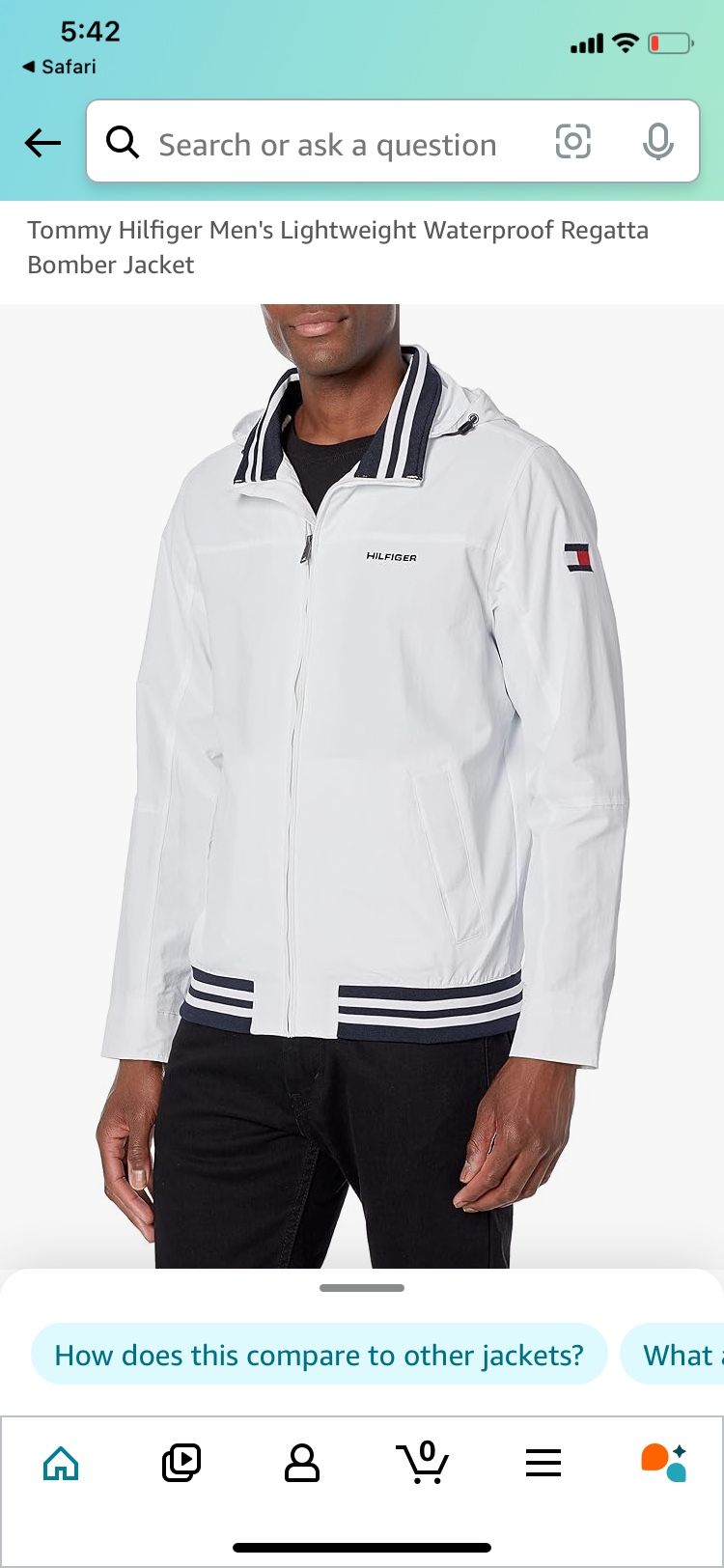 Tommy Hilfiger White Jacket
