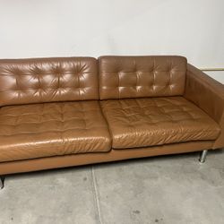 IKEA COUCH (Brown/ leather)