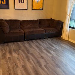 Brown Sectional Couch