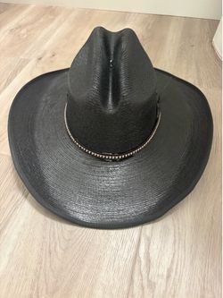 Resistol Jason Alden’s cowboy asphalt  palm straw hat