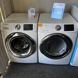 SAMSUNG WASHER AND GAS DRYER