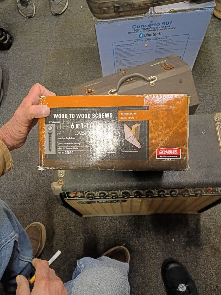 Wood To Wood Screws 6 X  1-1/4