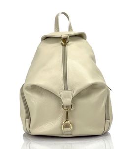 Leather Backpack Made In Italy