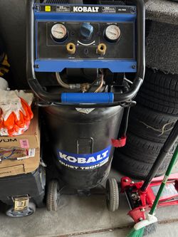 26 gallon Kobalt air compressor.