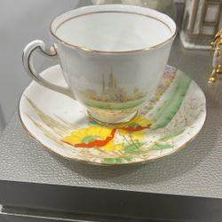 KENSINGTON Royal Standard Vintage TEA CUP & SAUCER set Bone China