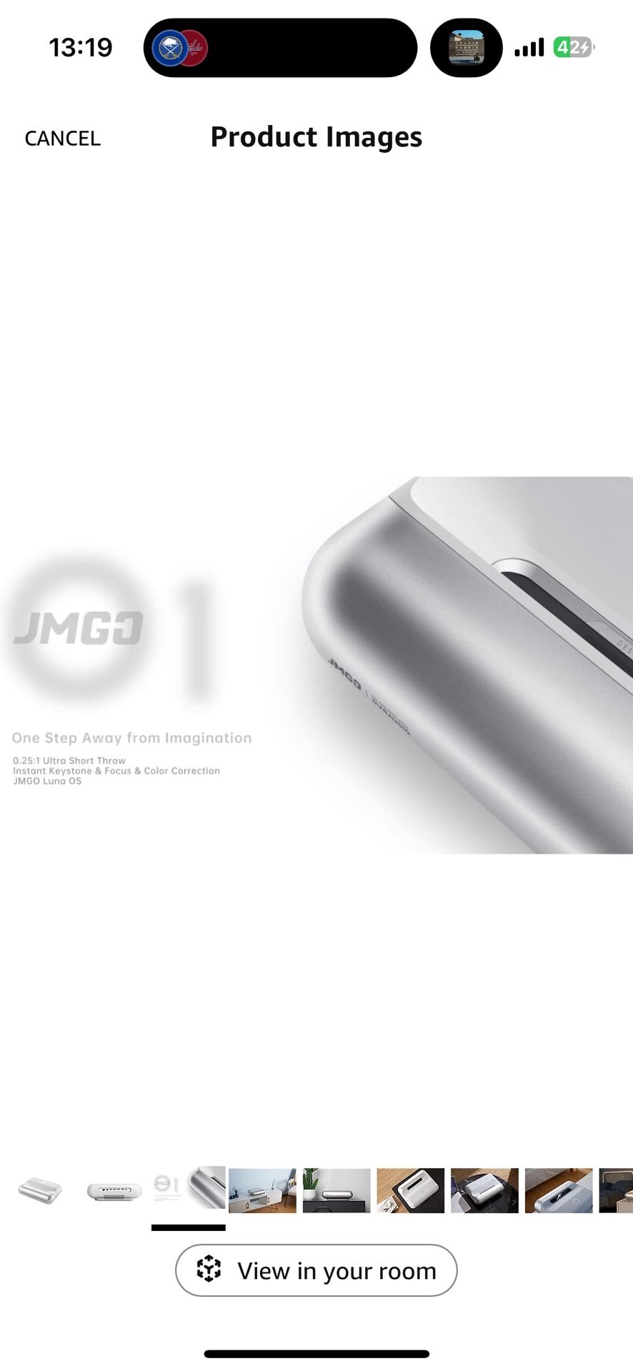JMGO Ultra-short Throw Projector