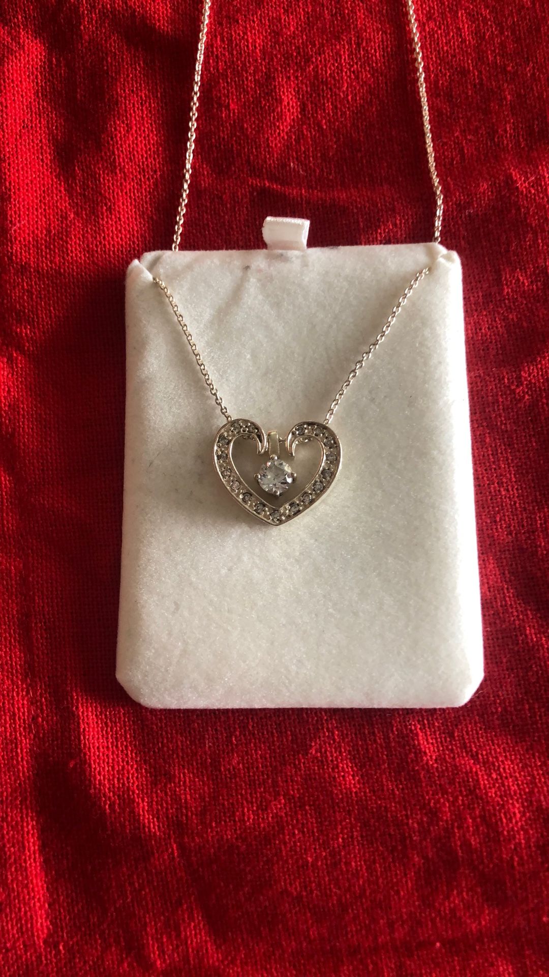 Sterling Silver Heart Necklace